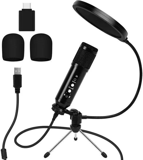 Lightweight USB Gaming Microphone